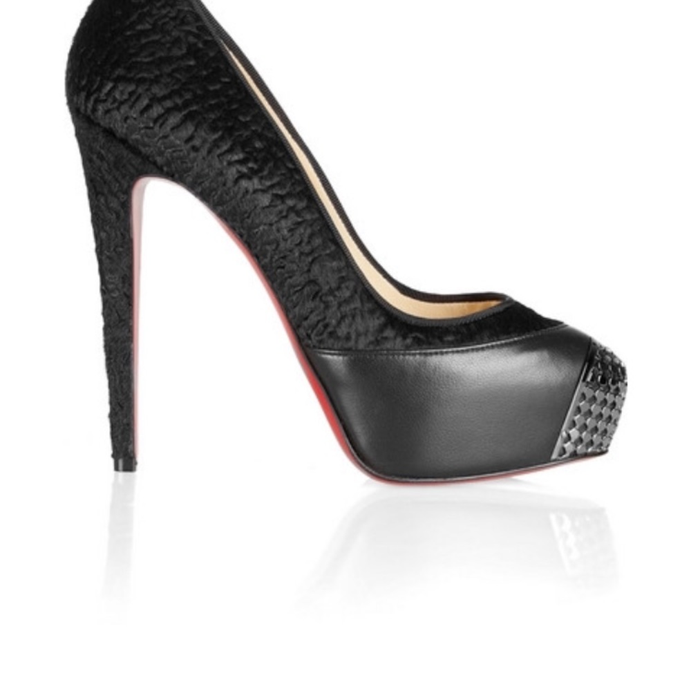 Christian Louboutin Maggie 140 pony hair pump - Picture 2 of 8